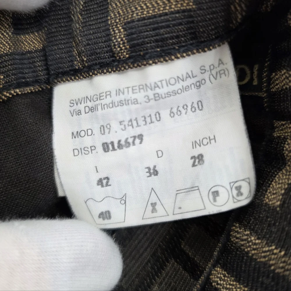 ✨️Authentic fendi Zucca FF Logo skirt - Picture 15 of 15